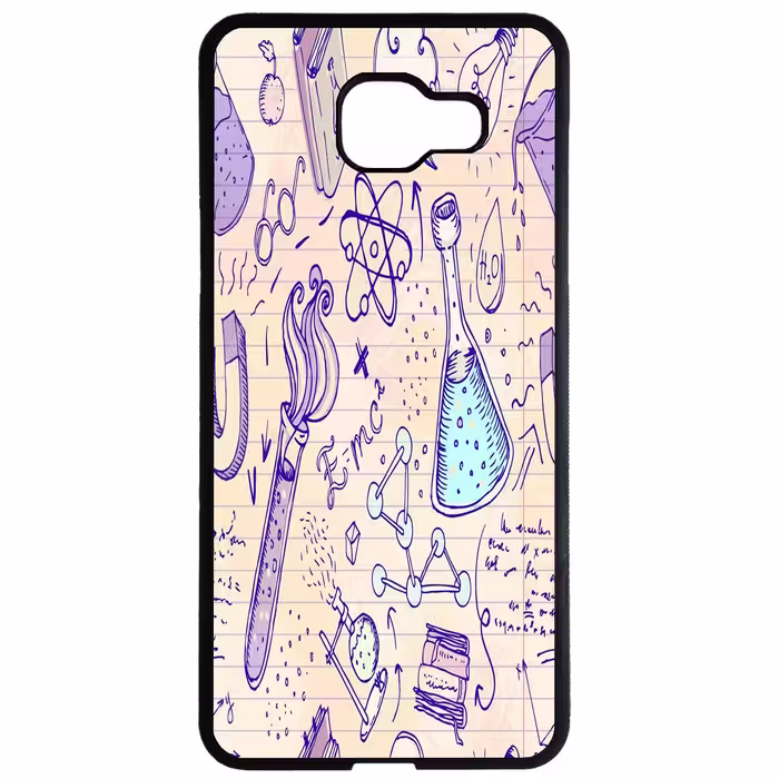 کاور طرح شیمی کد 1105409005 مناسب برای گوشی موبایل سامسونگ galaxy a7 2016