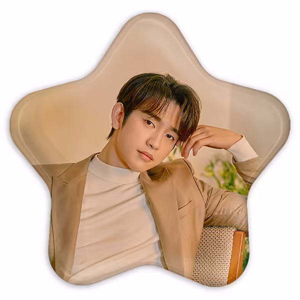 پیکسل خندالو طرح جین یونگ گروه گات سون GOT7 مدل ستاره ای کد 11663