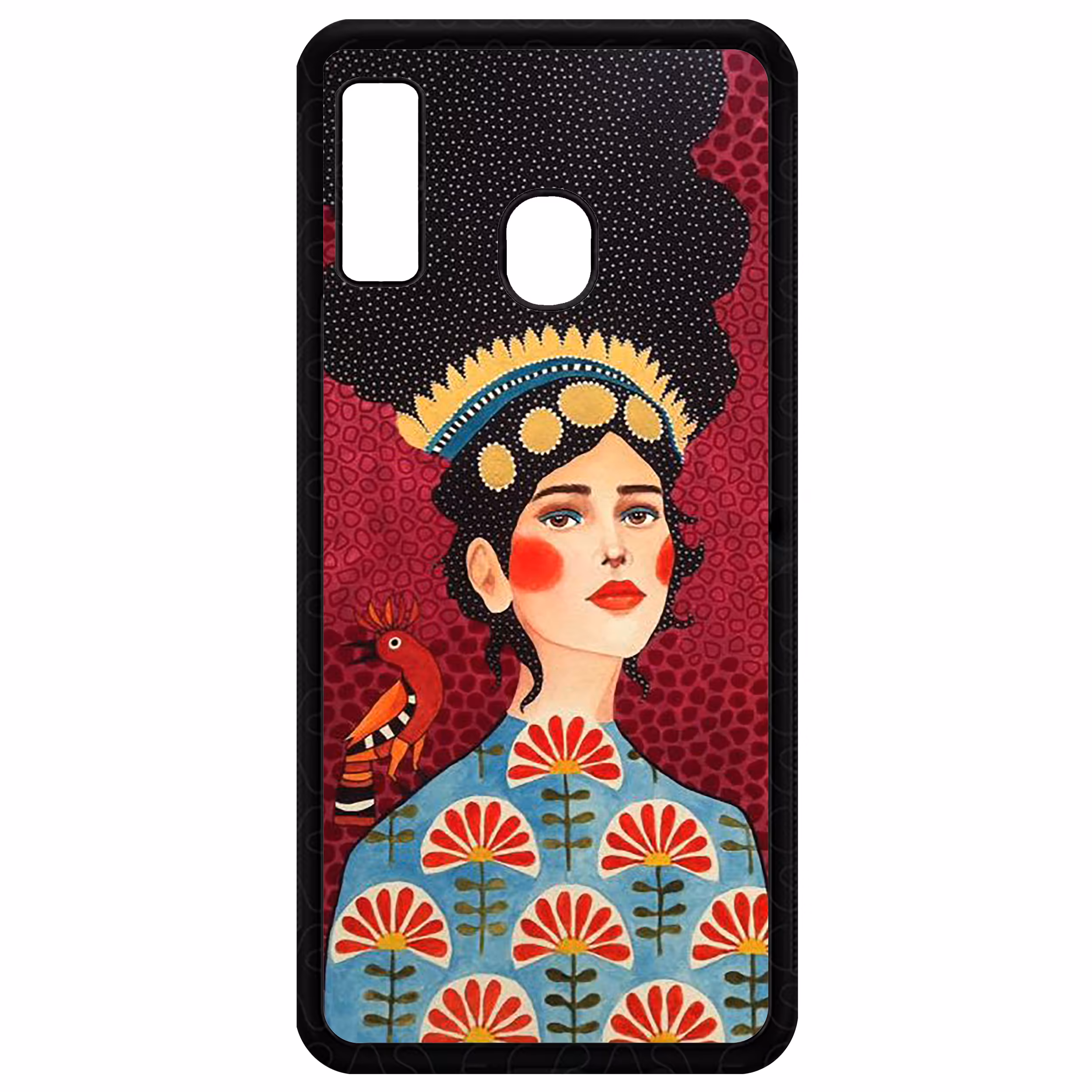 کاور طرح Girl مدل CHL50179 مناسب برای گوشی موبایل سامسونگ Galaxy A20