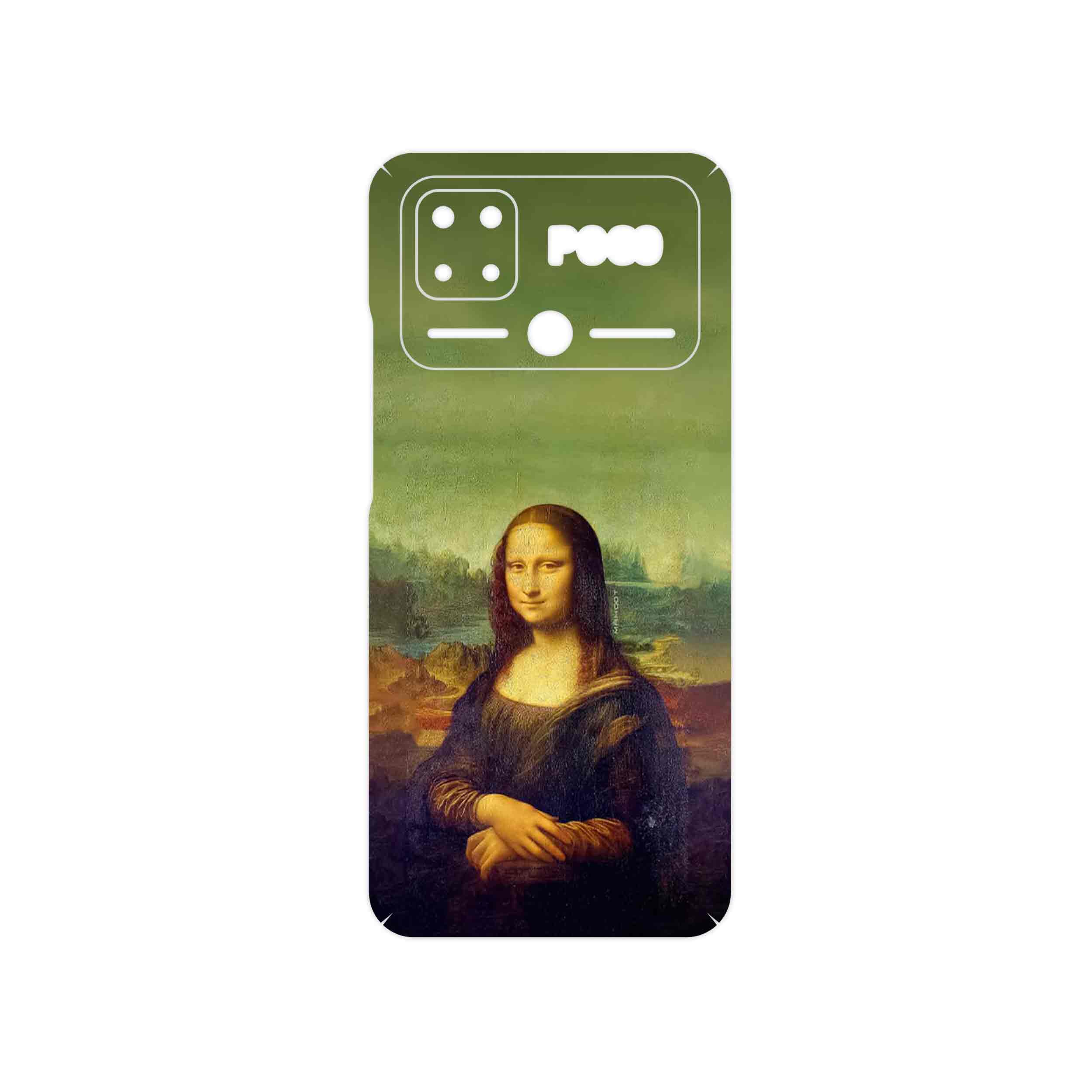 برچسب پوششی ماهوت مدل Mona Lisa of da Vinci مناسب برای گوشی موبایل شیائومی Poco C40