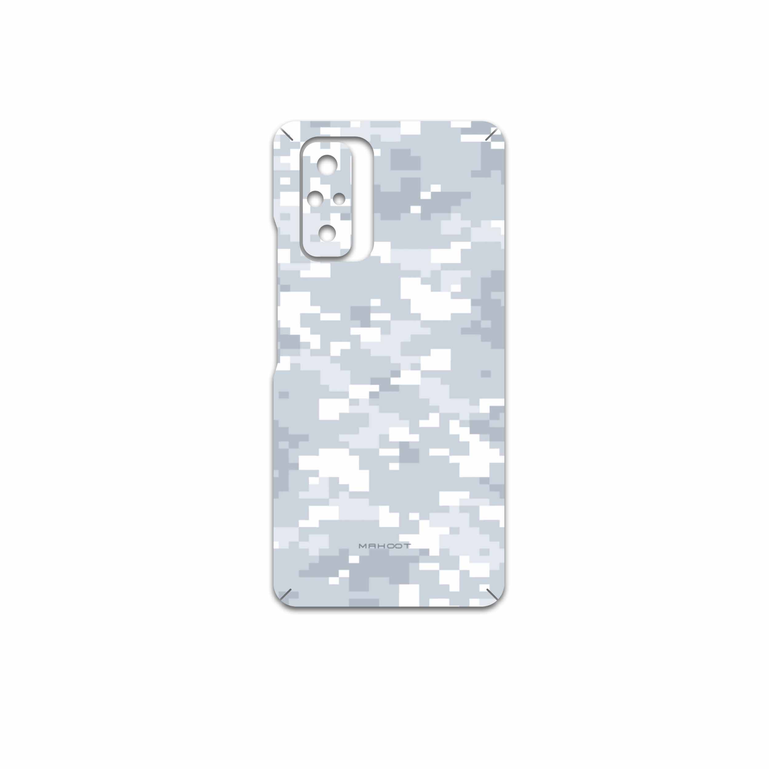 برچسب پوششی ماهوت مدل Army-Winter-Pixel مناسب برای گوشی موبایل شیائومی Redmi Note 10 Pro