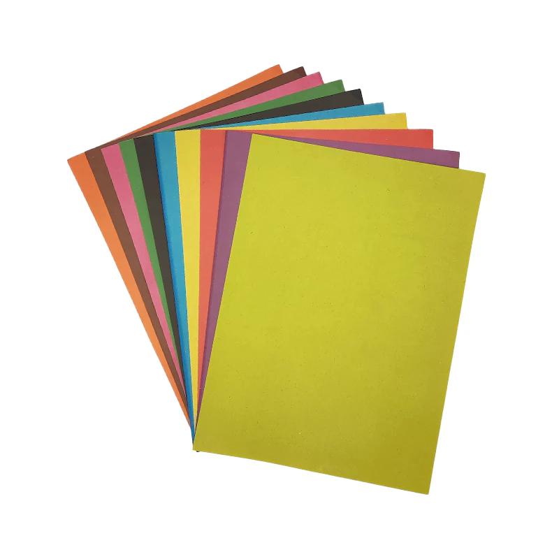 مقوا رنگی سایز A4 بسته 10 عددی