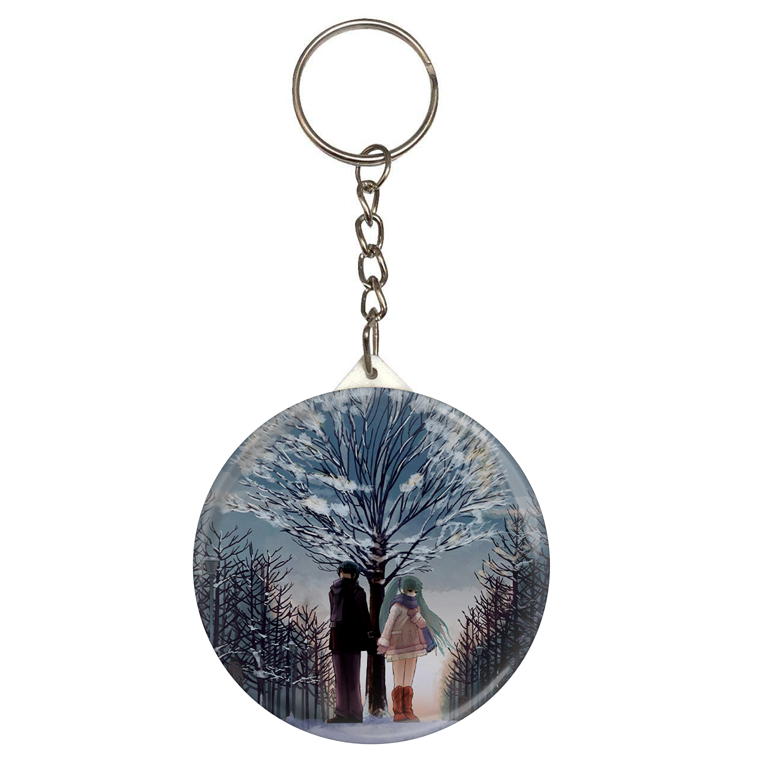 جاکلیدی طرح انیمه دختر و پسر مدل S10313