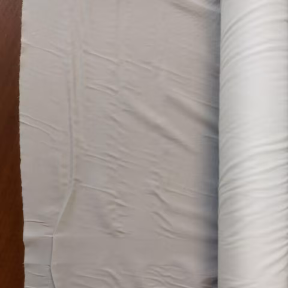 لایه حریر سفید و مشکی(1 متری)