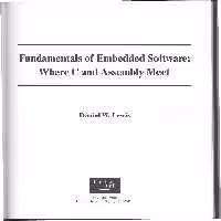 خرید و دانلود نسخه کامل کتاب Fundamentals of Embedded Software: Where C and Assembly Meet