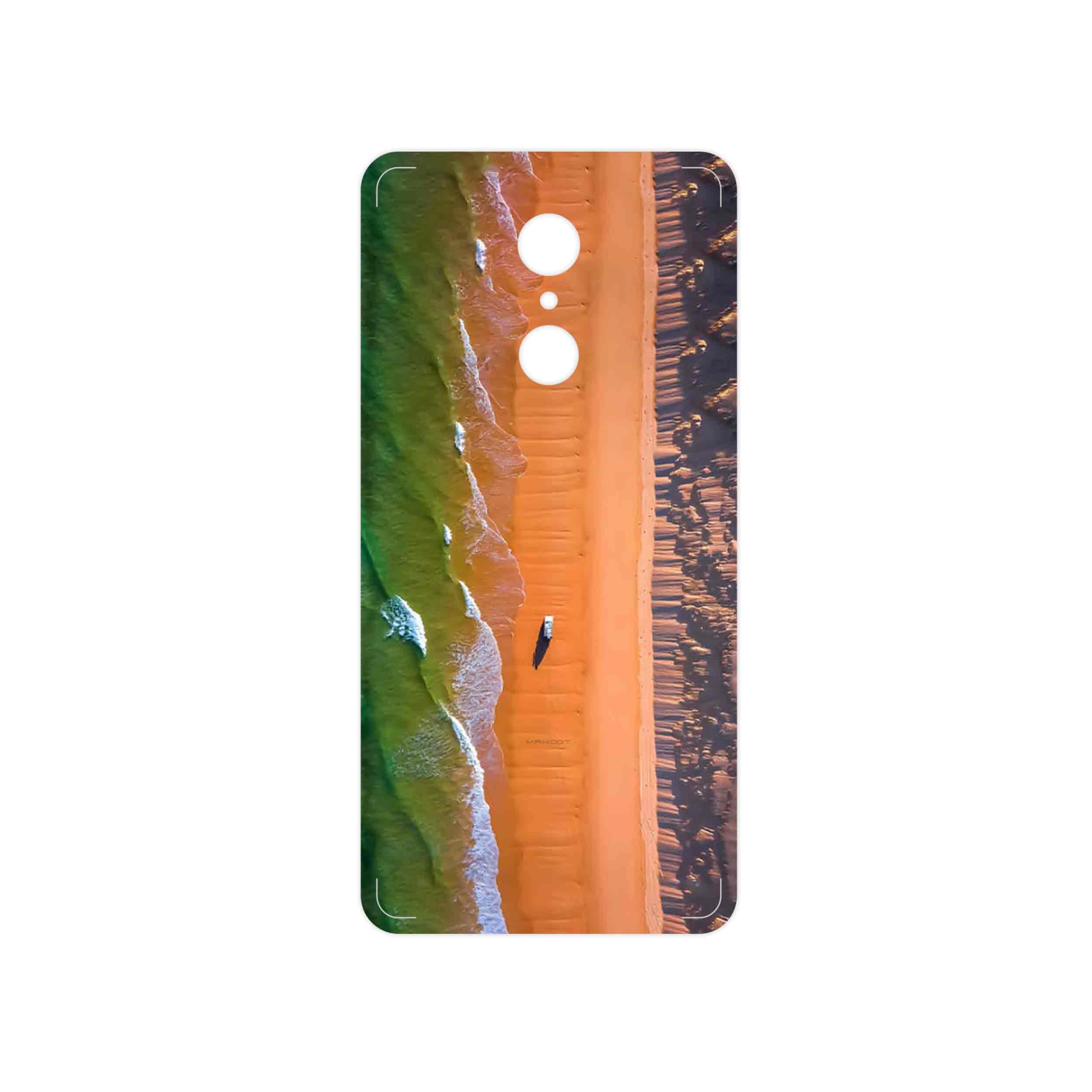 برچسب پوششی ماهوت مدل Beach and Green Sea مناسب برای گوشی موبایل شیائومی REDMI 5