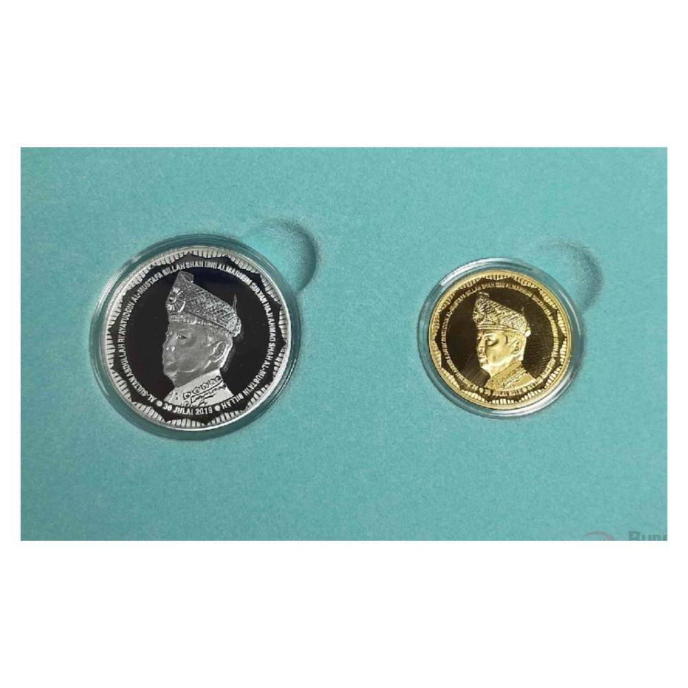 سکه تزیینی طرح مالزی مدل 2019 مجموعه 2عددی