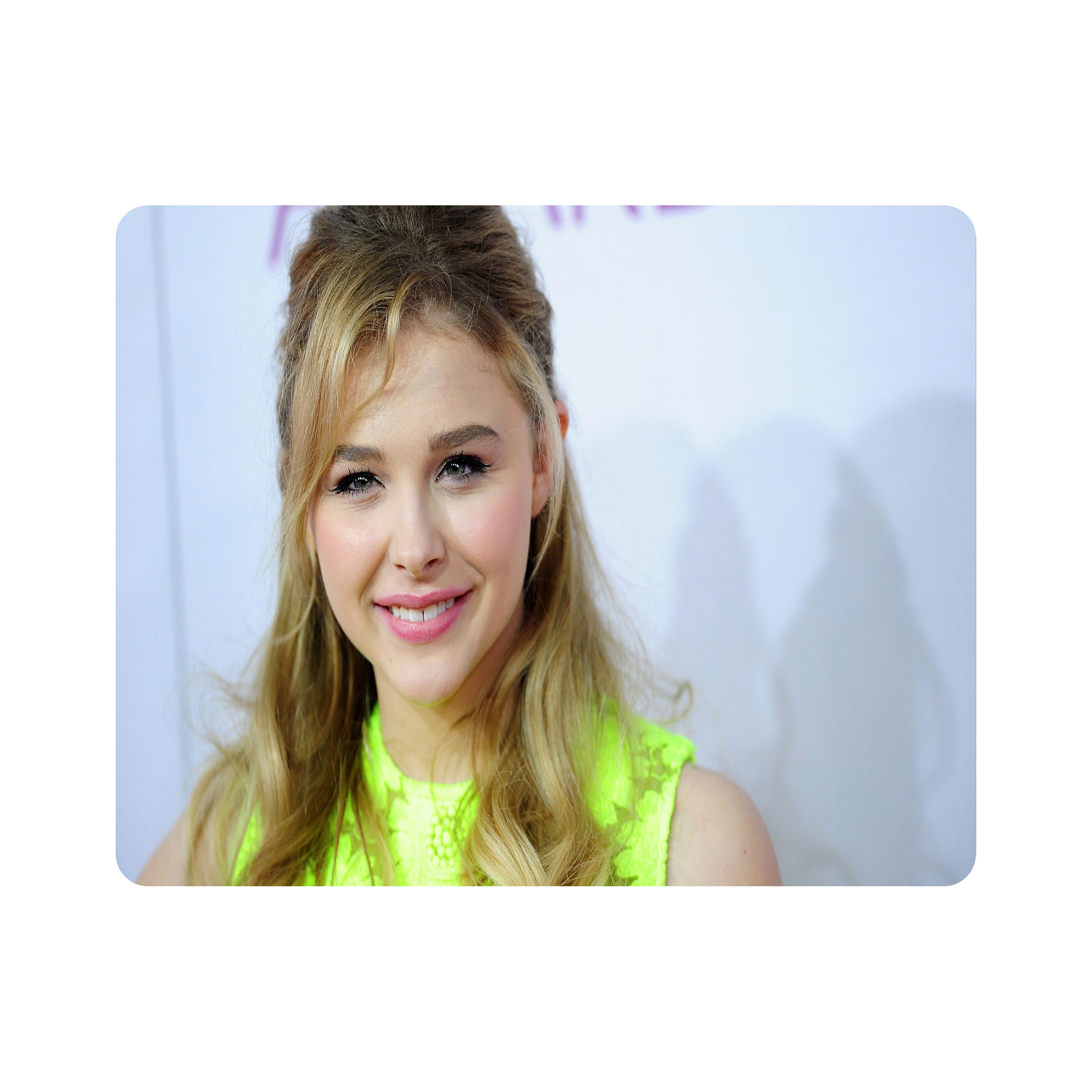 ماوس پد اطلس آبی طرح بازیگر کلویی گریس مورتز مدل T6591