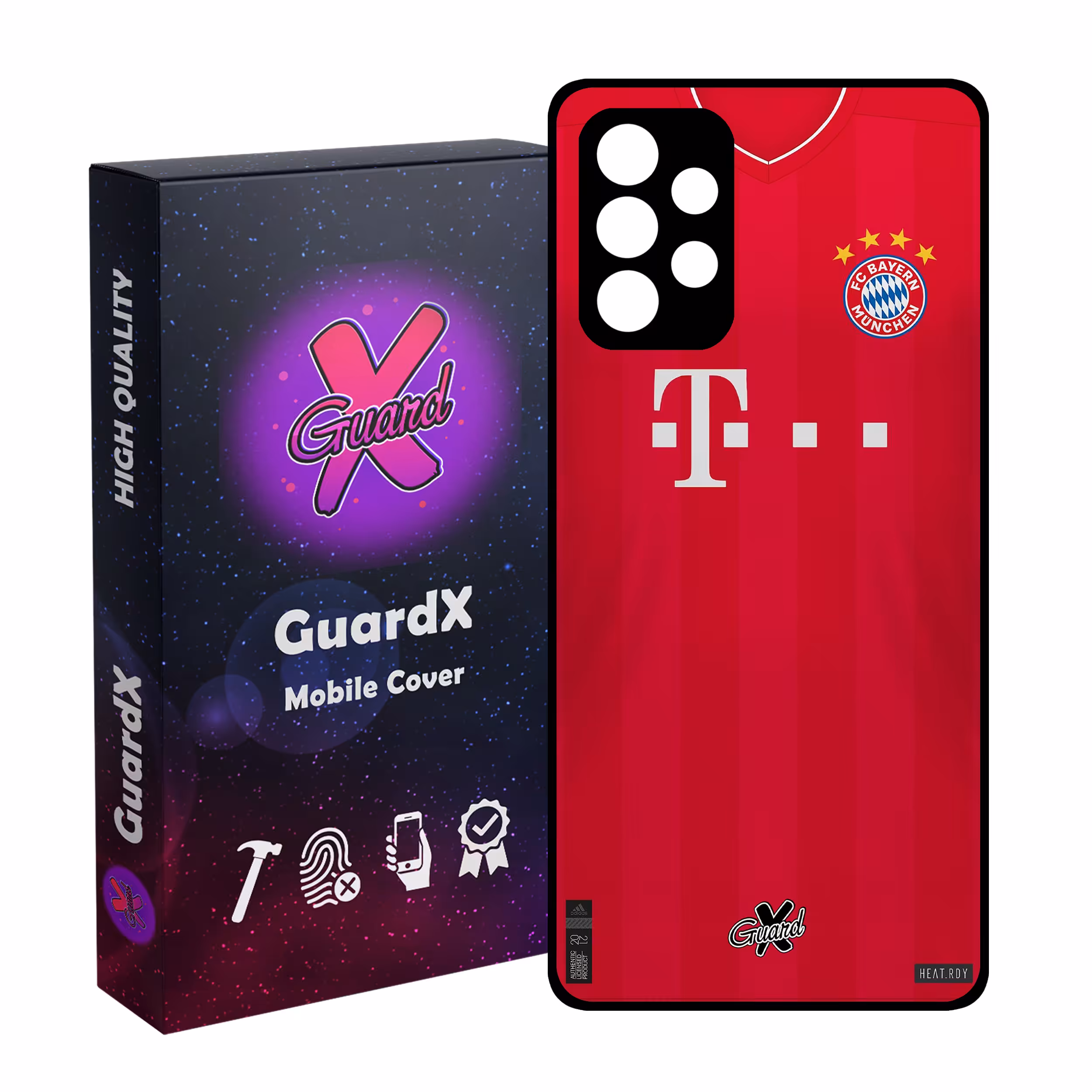 کاور گارد ایکس طرح بایرن مونیخ مدل Glass10231 مناسب برای گوشی موبایل سامسونگ Galaxy A13 4G