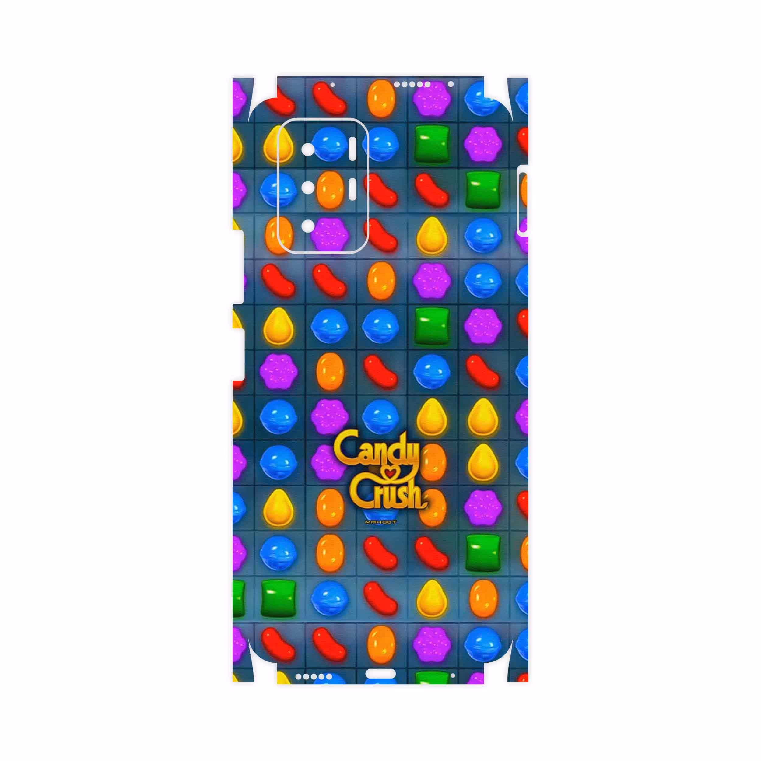 برچسب پوششی ماهوت مدل Candy Crush Game Series-FullSkin مناسب برای گوشی موبایل شیائومی Poco X3 GT 5G