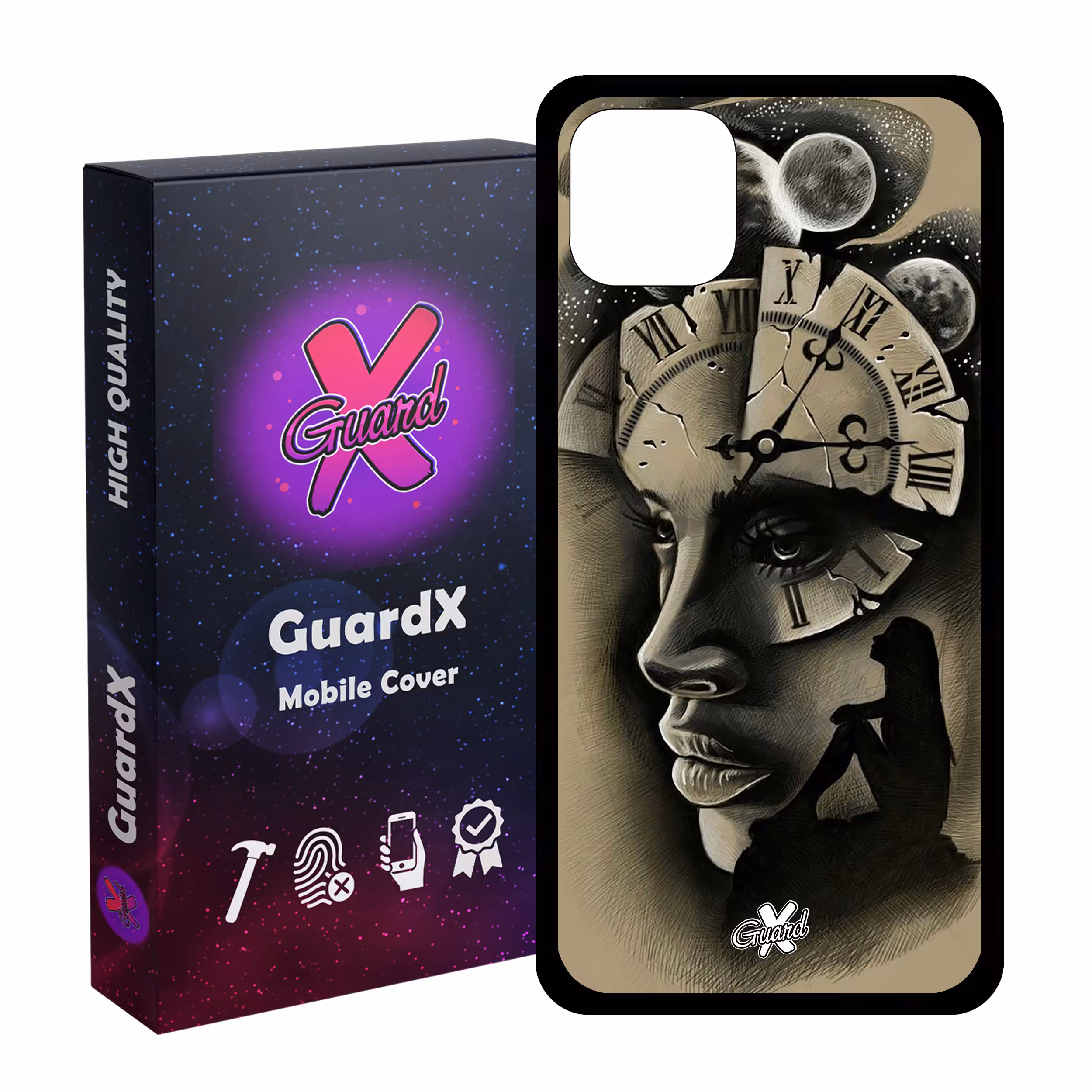 کاور گارد ایکس طرح Girl مدل Glass50353 مناسب برای گوشی موبایل اپل iPhone 11 Pro Max