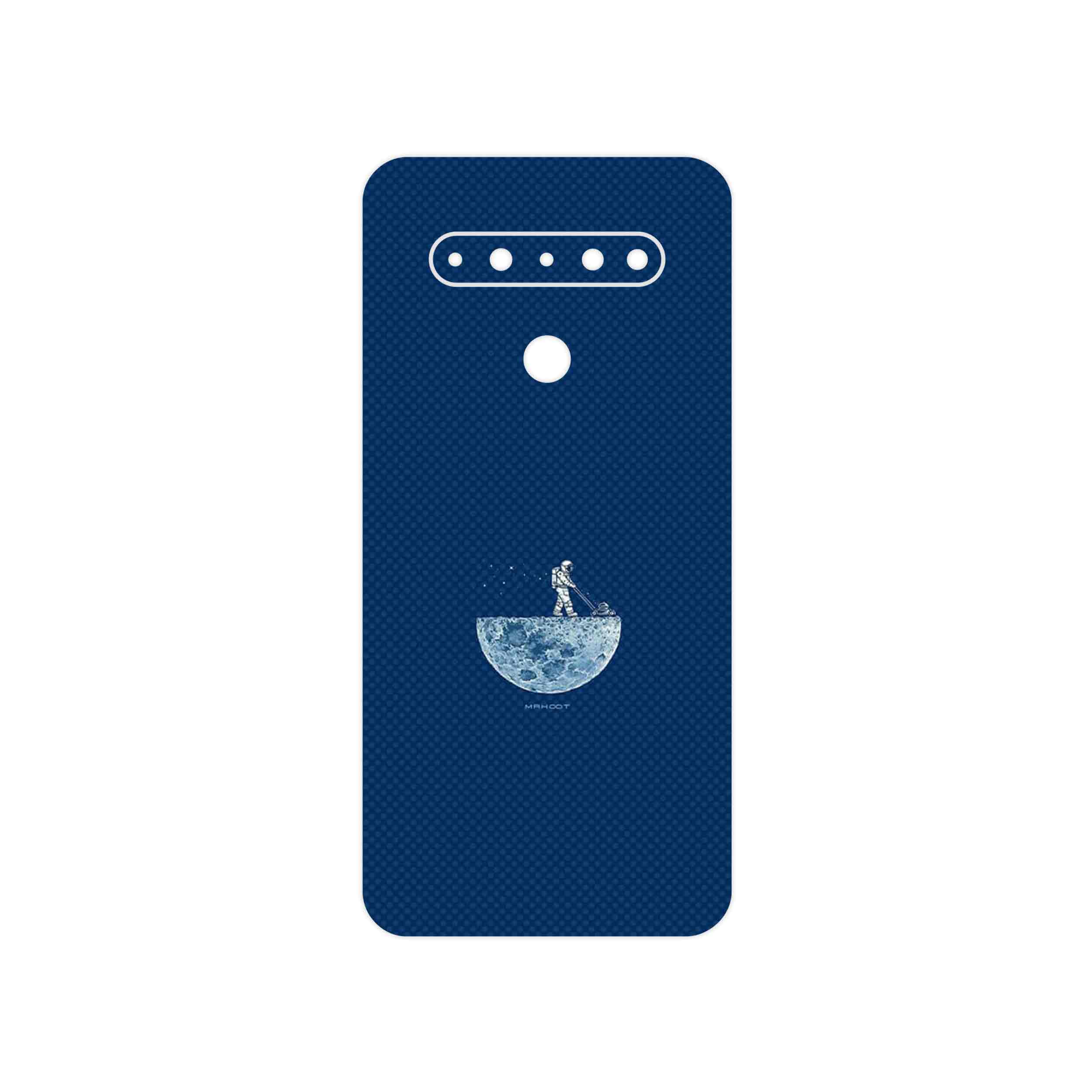 برچسب پوششی ماهوت مدل Minimal Gardener Astronaut مناسب برای گوشی موبایل ال جی K61