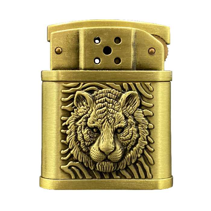 فندک مدل کلاسیک طرح شیر کد DKD-851