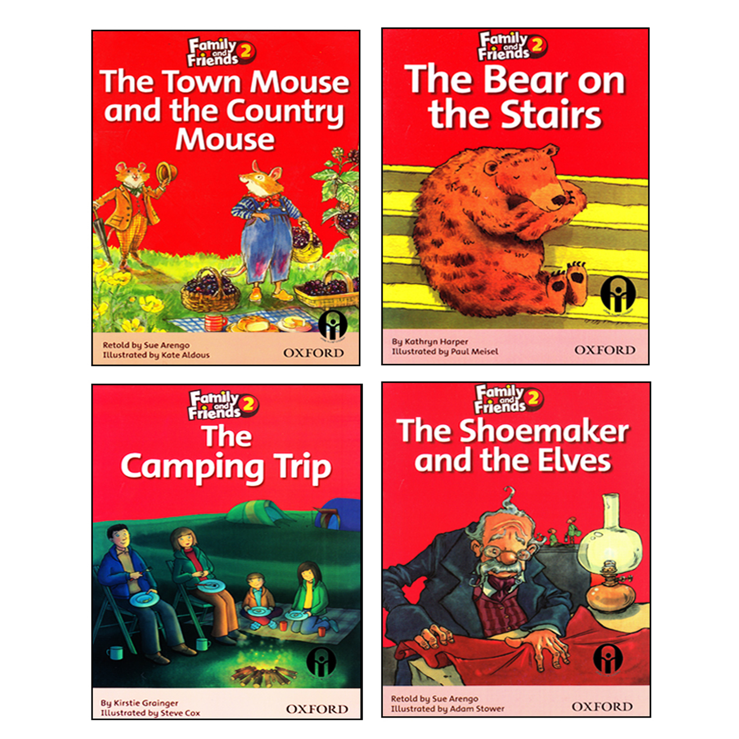 کتاب داستان Family And Friends 2 اثر جمعی از نویسندگان انتشارات الوندپویان چهار جلدی