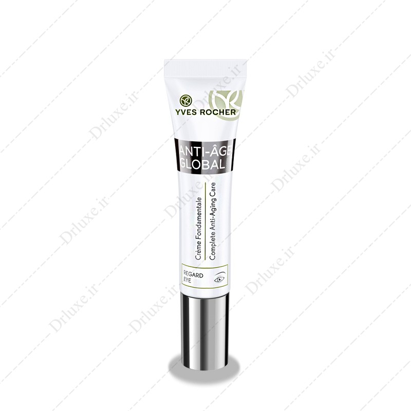 کرم ضد چروک دور چشم آنتی ایج گلوبال ایوروشه 15میلی لیتر - دکتر لوکس