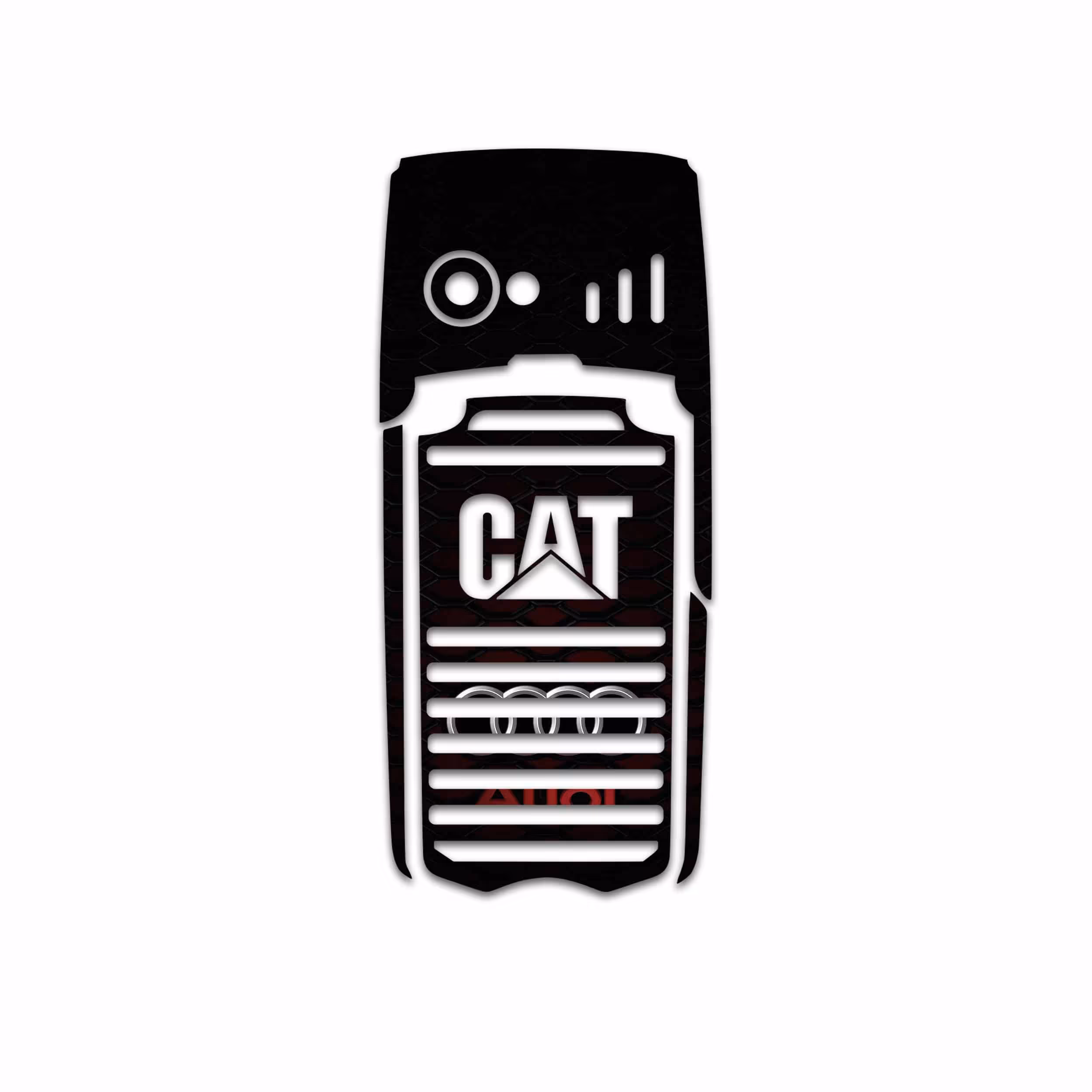 برچسب پوششی ماهوت مدل Audi AG مناسب برای گوشی موبایل کاترپیلار B25