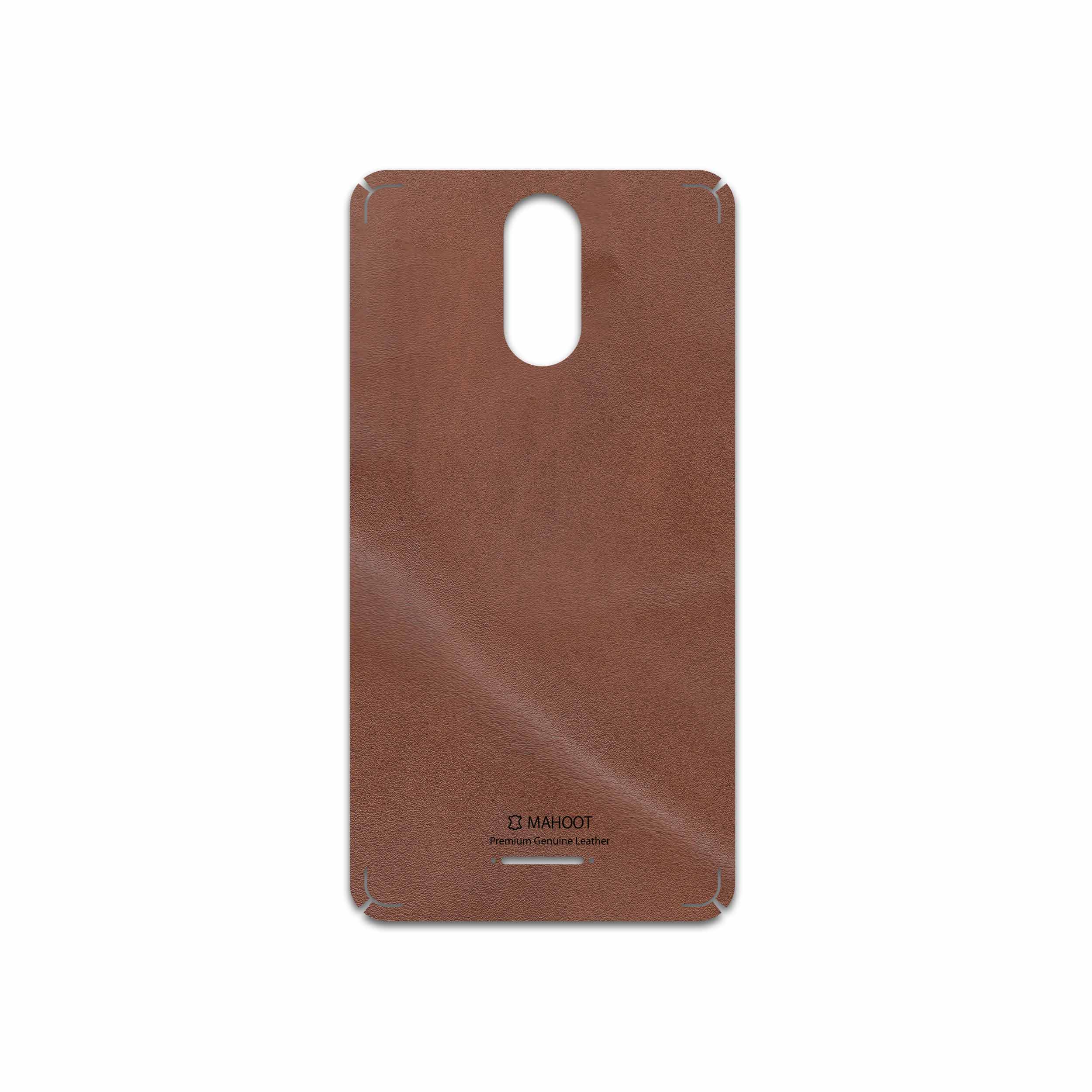 برچسب پوششی ماهوت مدل Matte_Natural_Leather مناسب برای گوشی موبایل تکنو WX3F LTE