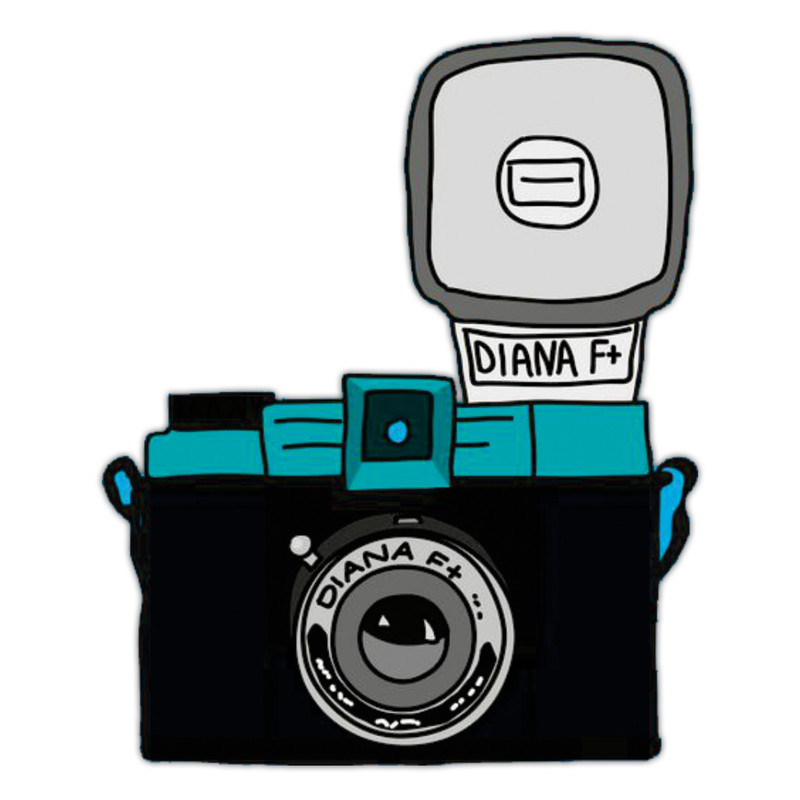 استیکر لپ تاپ طرح دوربین مدل ca14