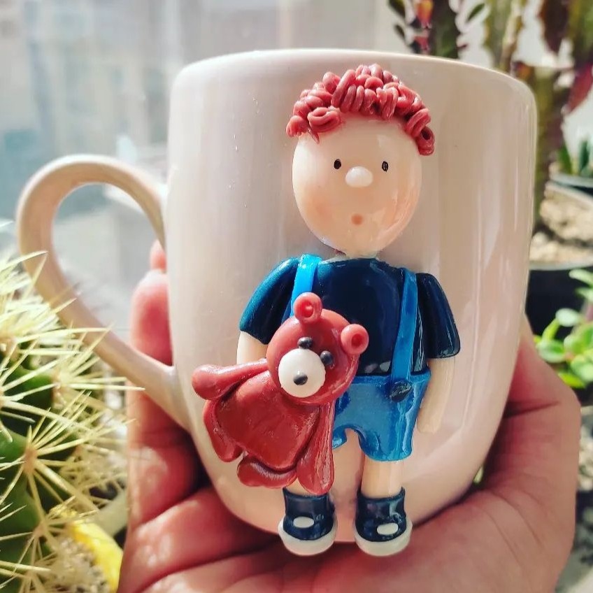 ماگ عروسکی پسرونه کد 04