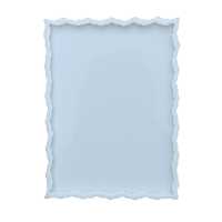 قالب رزین مدل زیرلیوانی طرح مستطیل دفرمه کد ZS1