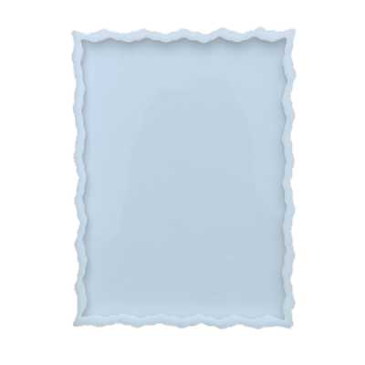 قالب رزین مدل زیرلیوانی طرح مستطیل دفرمه کد ZS1