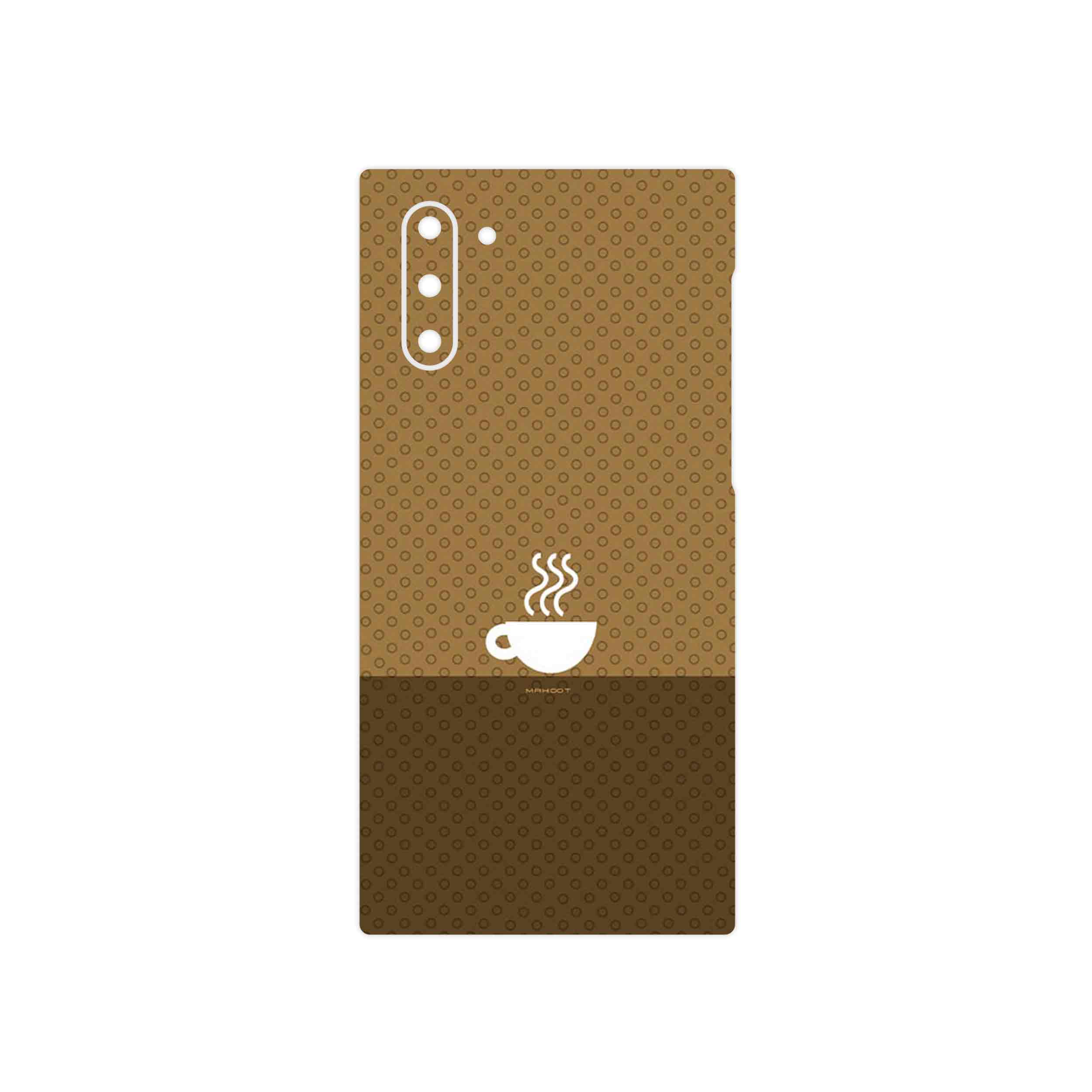 برچسب پوششی ماهوت مدل Minimal Cup of Coffee Icon مناسب برای گوشی موبایل سامسونگ Galaxy Note 10