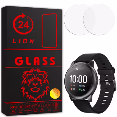 محافظ صفحه نمایش لاین مدل RB007 مناسب برای ساعت هوشمند شیایومی Smart Watch Haylou Solar LS05 بسته دو عددی