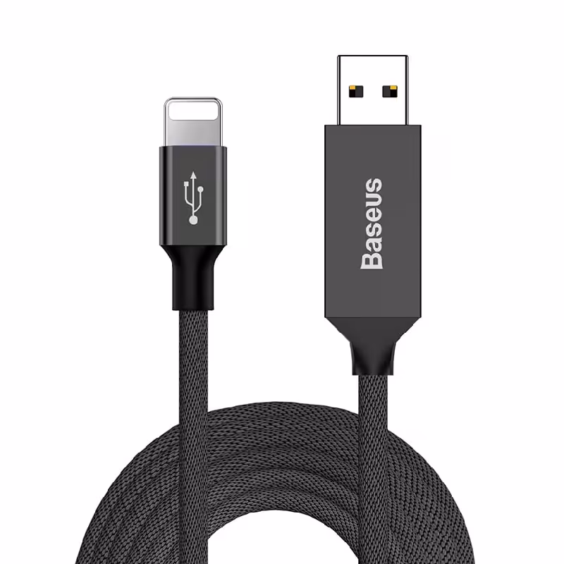 کابل شارژ لایتنینگ بیسوس Baseus Yiven Cable CALYW-C01 طول 3 متر و توان 1.5 آمپر