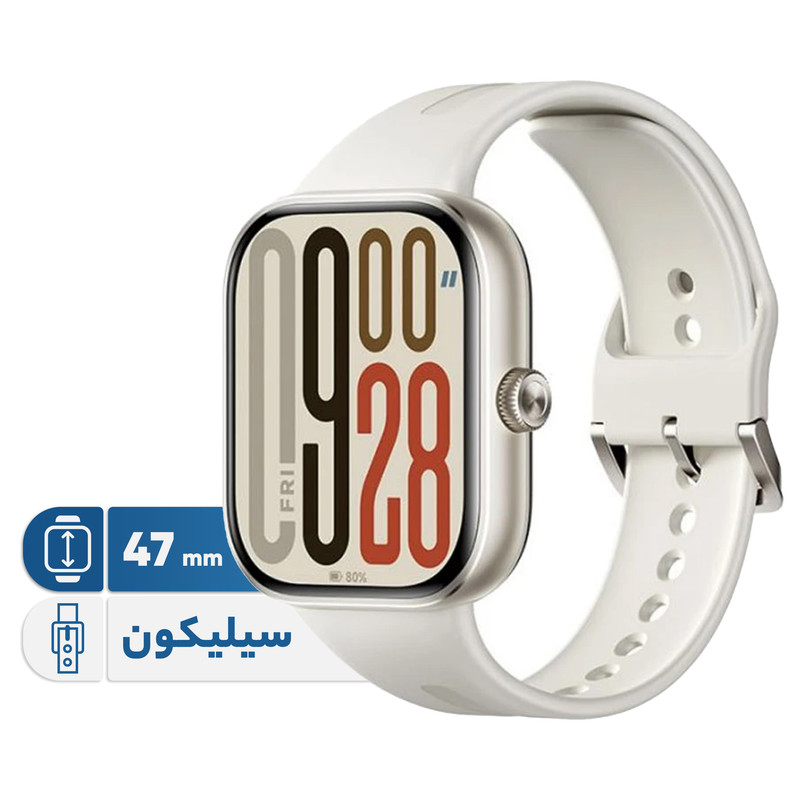 ساعت هوشمند 47 میلی‌متری شیائومی مدل Redmi Watch 5 ، مناسب برای ورزش، کنترل سطح اکسیژن خون، شمارش ضربان قلب - گلوبال | کالا مکس