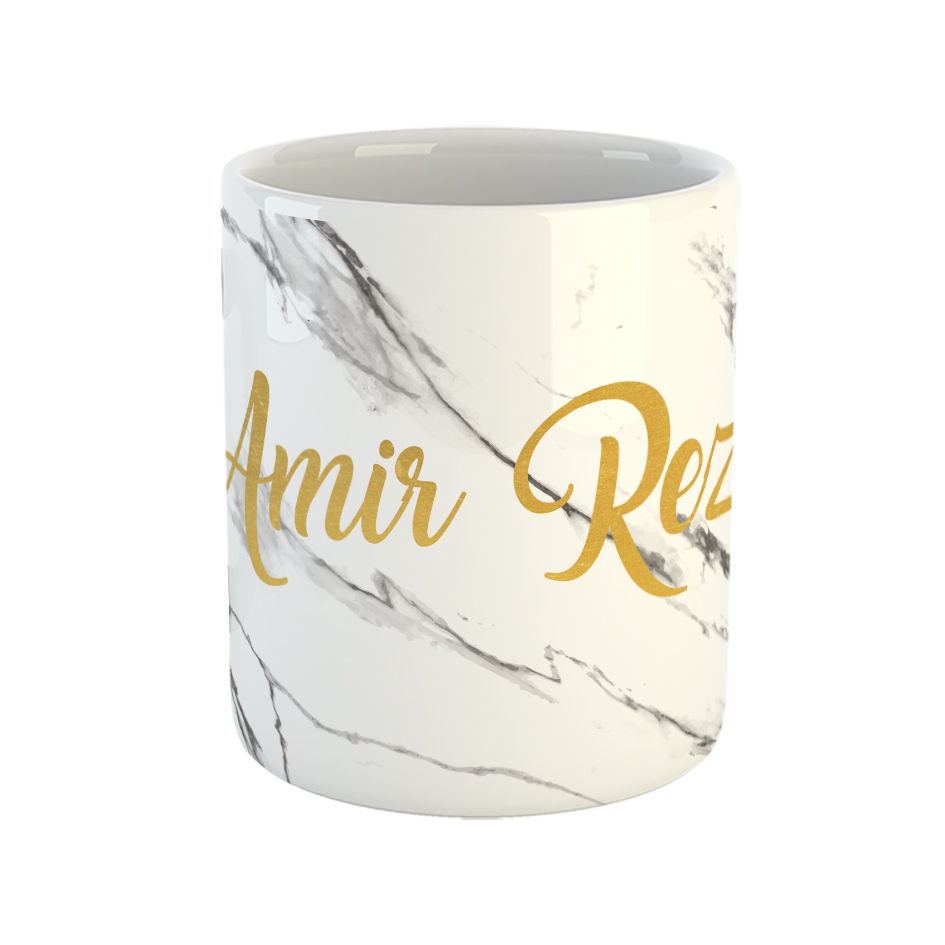 ماگ طرح مرمر مدل امیررضا