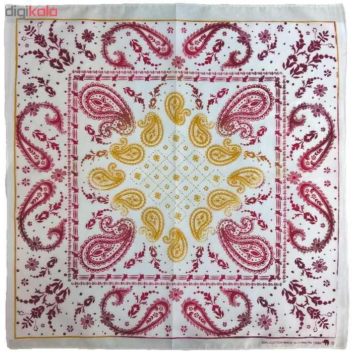 دستمال سر و گردن طرح بته جقه 2