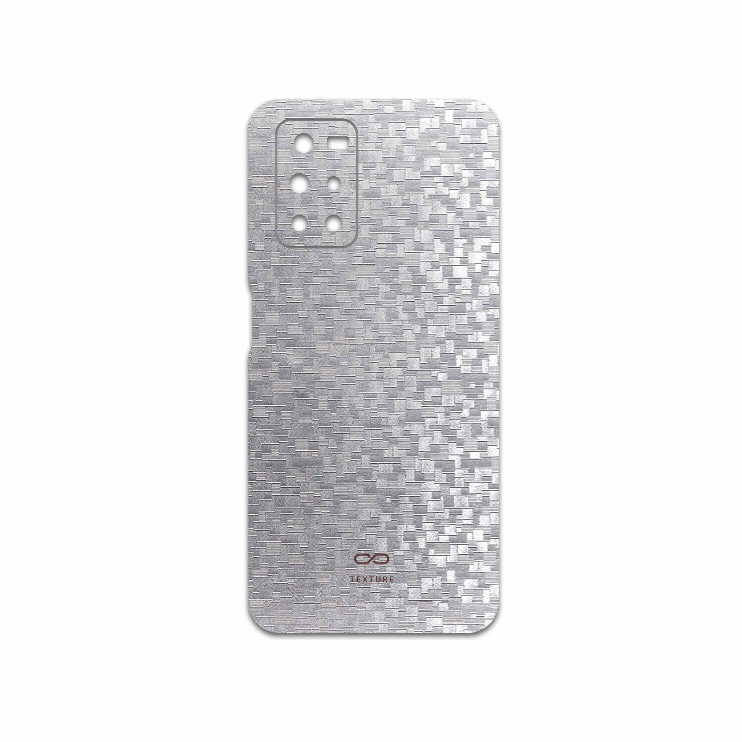 برچسب پوششی ماهوت مدل Silver-Silicon مناسب برای گوشی موبایل شیائومی Redmi Note 11 4G