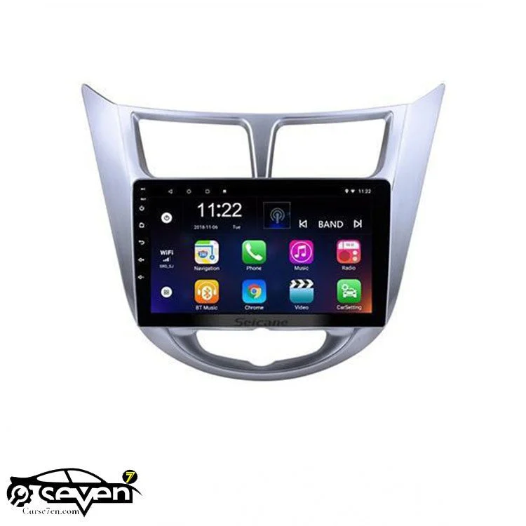 مانیتور اندروید خودرو هیوندا اکسنت 2017-2012 آلپاین مدل S17 پلاس