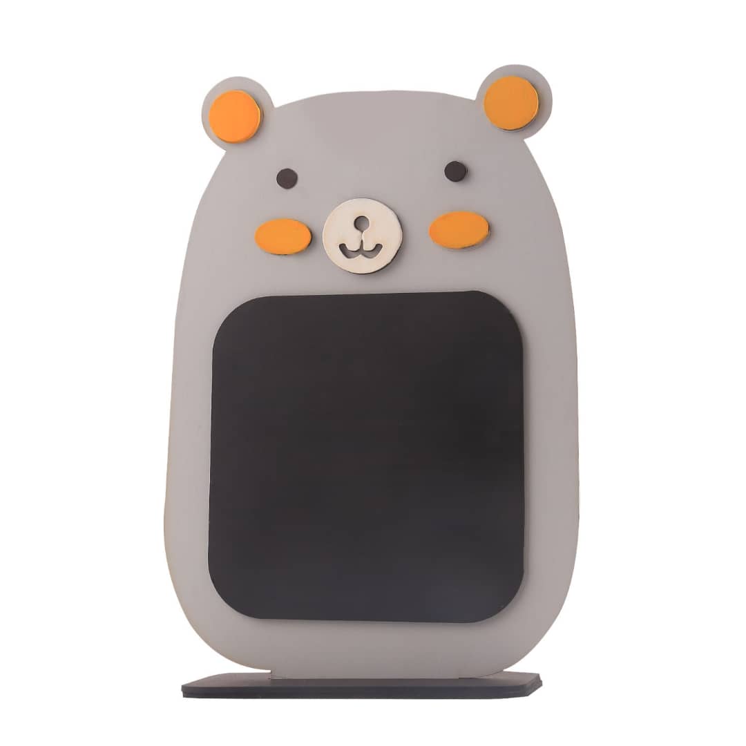 تخته سیاه گچی مدل خرسی سایز 27x40 سانتی متر 