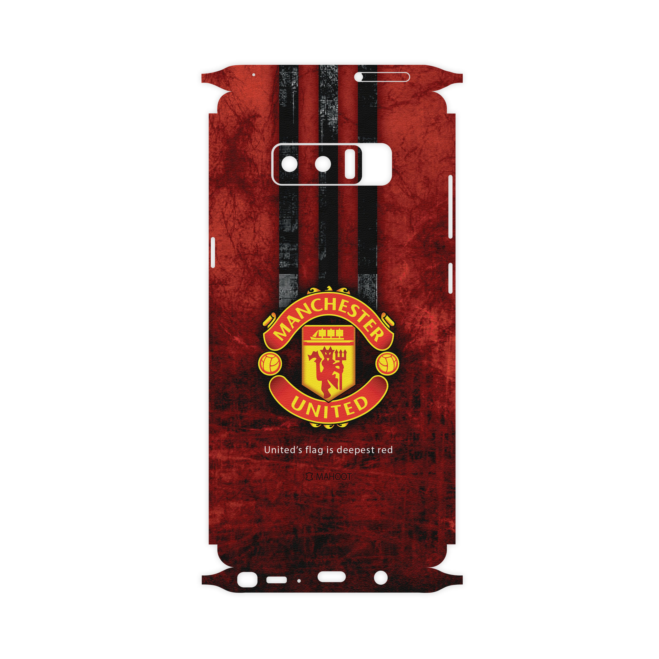 برچسب پوششی ماهوت مدل Manchester-United-FC-FullSkin مناسب برای گوشی موبایل سامسونگ Galaxy Note8