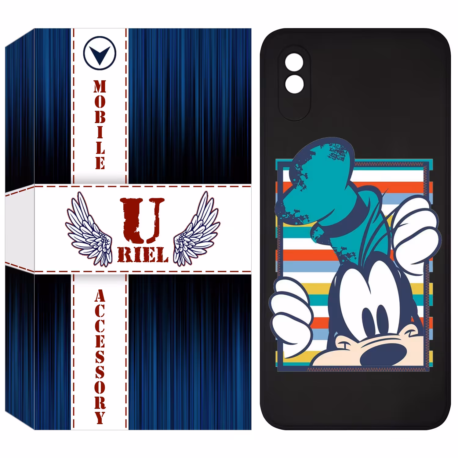 کاور یوریل مدل KSH کد 2 طرح سگ مناسب برای گوشی موبایل شیائومی Redmi 9A / 9AT