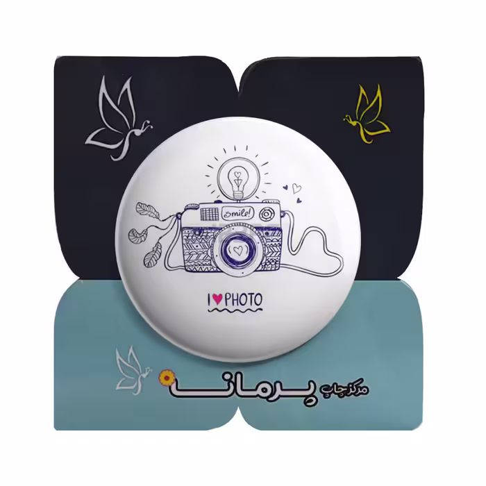 پیکسل پرمانه طرح دوربین عکاسی کد pm.5172 
