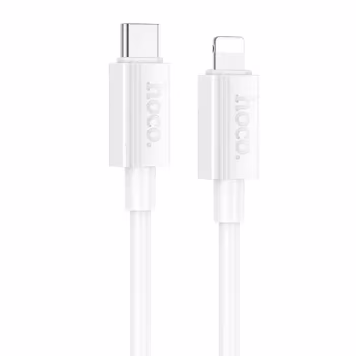 کابل شارژ Type-Cبه Lightning به طول 1 متر 27W PD از برند هوکو مدل Hoco X107 (100% اورجینال)