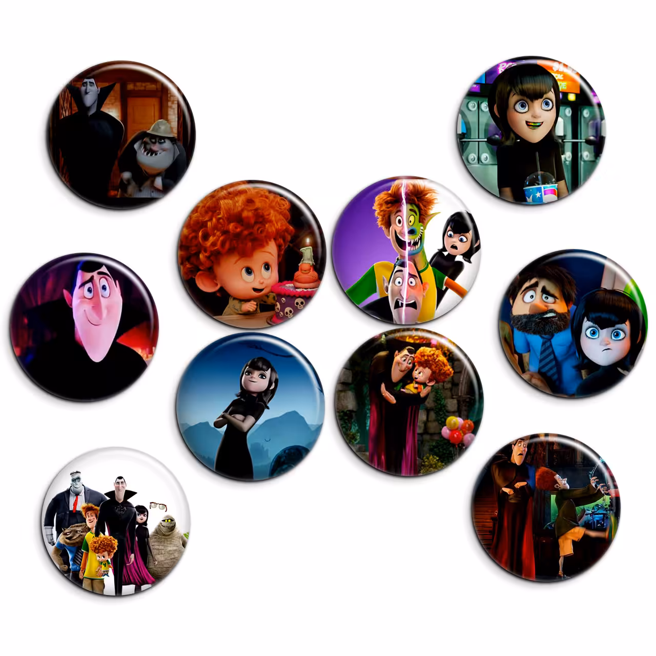 پیکسل پرمانه طرح هتل ترانسیلوانیا کد pmg.7680 مجموعه 10 عددی