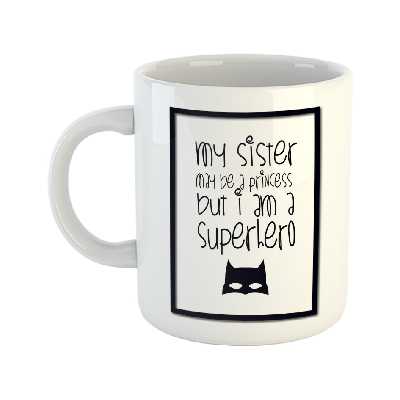 ماگ طرح خانواده مدل خواهر برادر S2