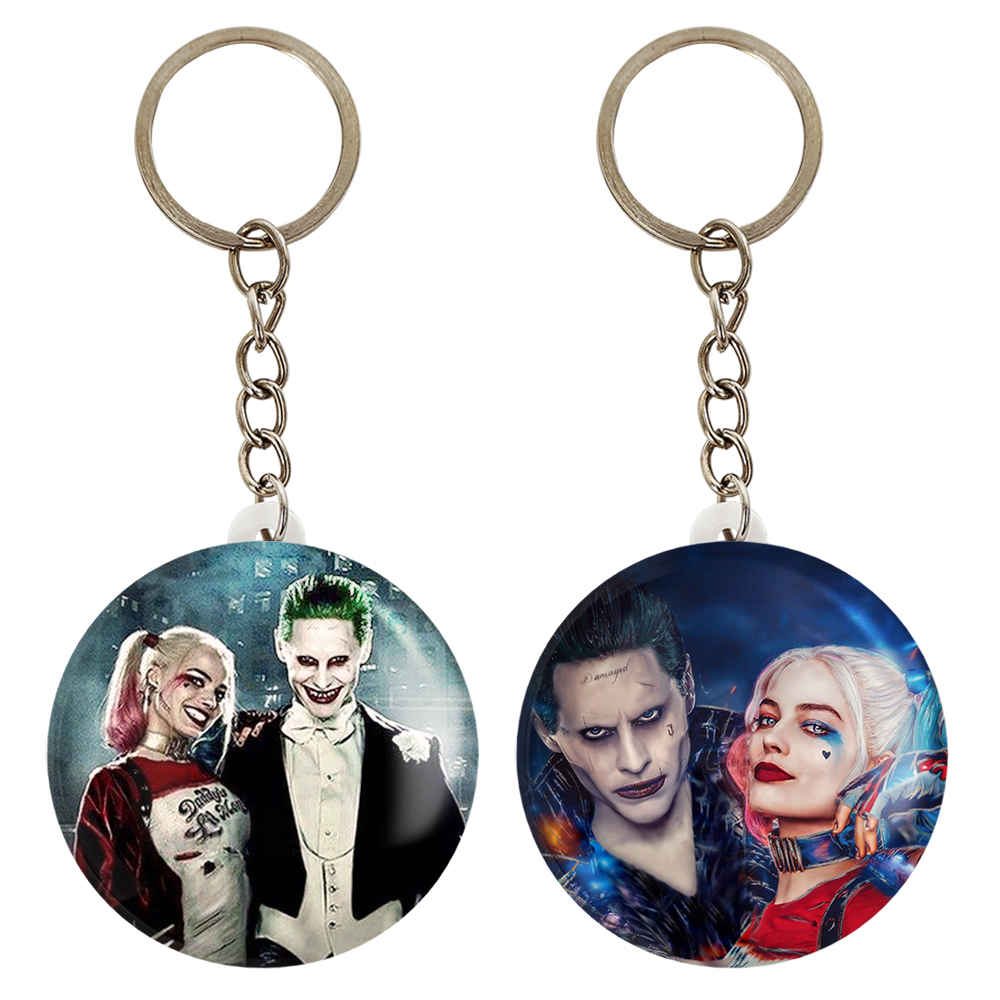 جاکلیدی خندالو مدل هارلی کویین و جوکر کد 28612868 مجموعه 2 عددی