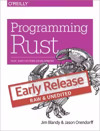 خرید و دانلود نسخه کامل کتاب Programming Rust: Fast, Safe Systems Development