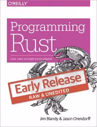 خرید و دانلود نسخه کامل کتاب Programming Rust: Fast, Safe Systems Development