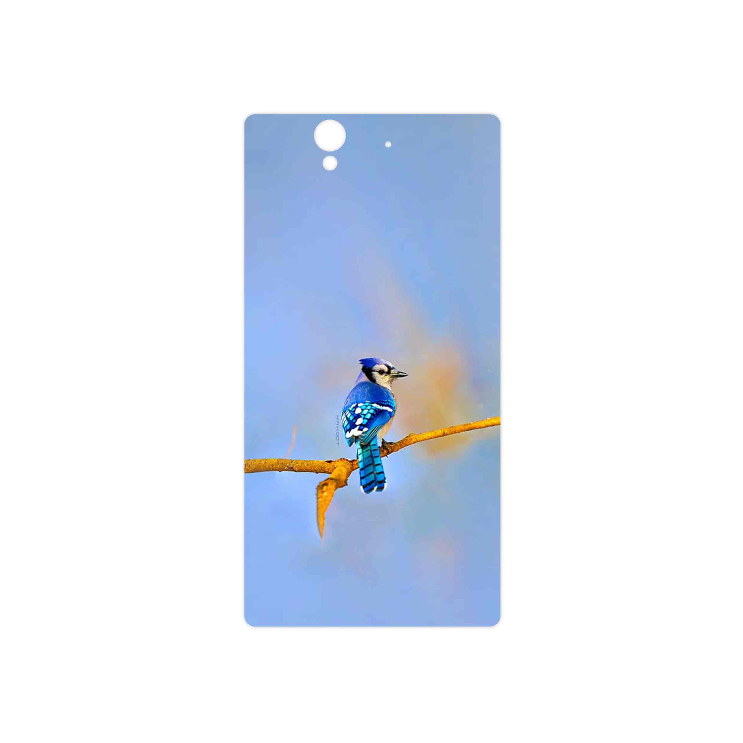 برچسب پوششی ماهوت مدل Cyanocitta cristata مناسب برای گوشی موبایل سونی Xperia Z