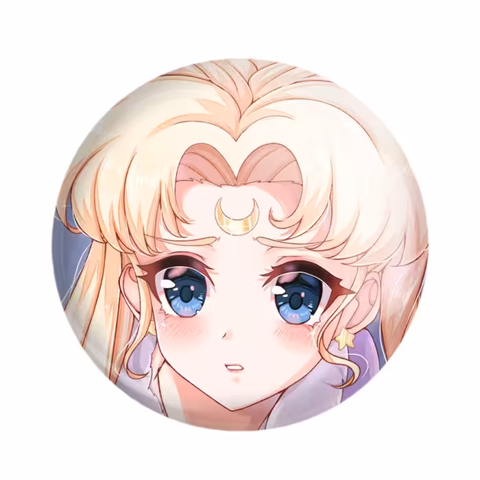 پیکسل خندالو مدل اوساگی تسوکینو انیمه سیلور مون کد 17440