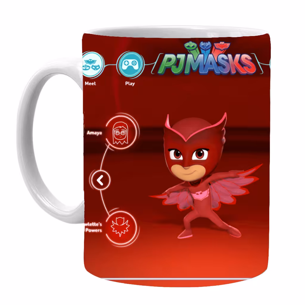 ماگ طرح کارتون شب نقاب کد mz21