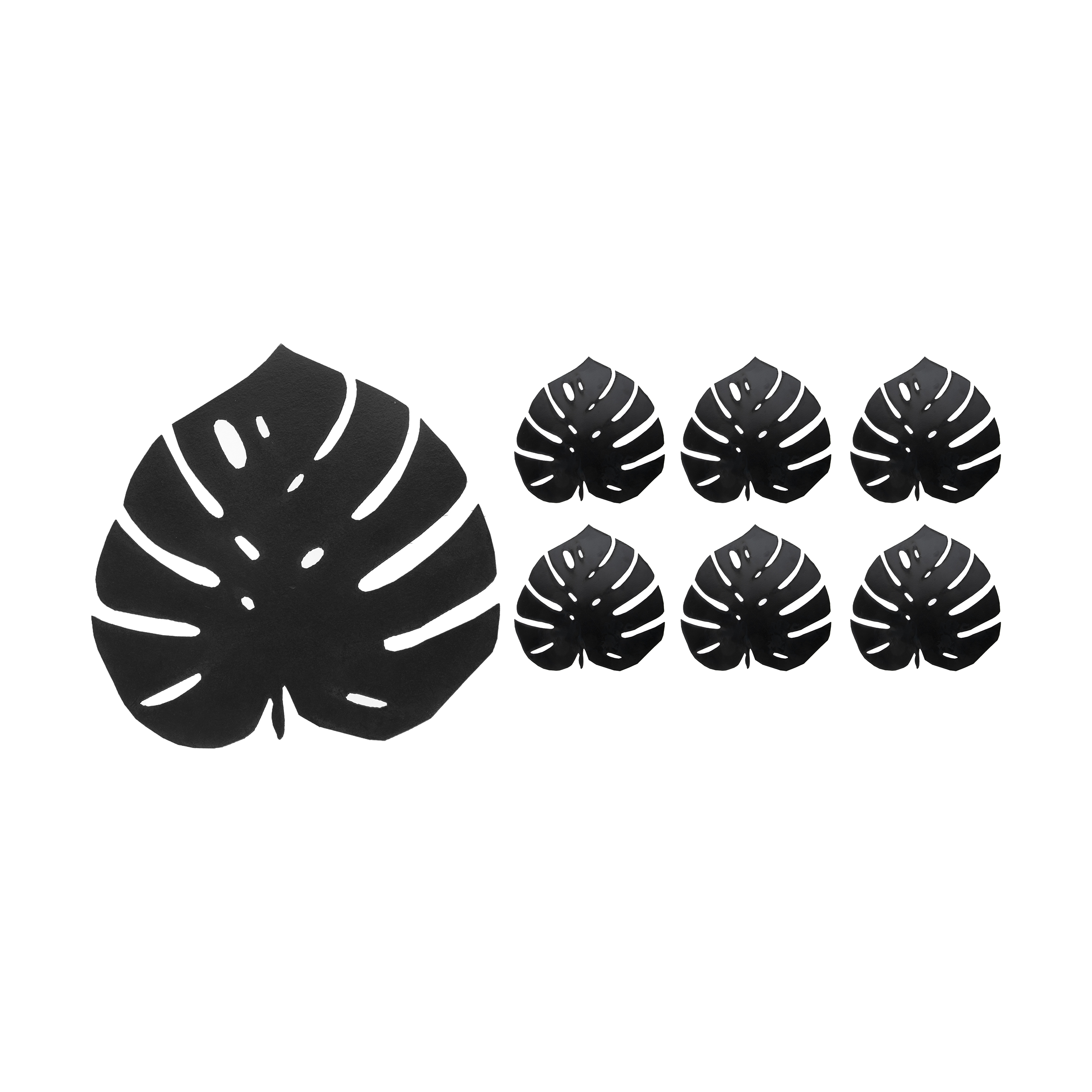 زیر لیوانی مدل 123092 بسته 6 عددی به همراه زیر بشقابی