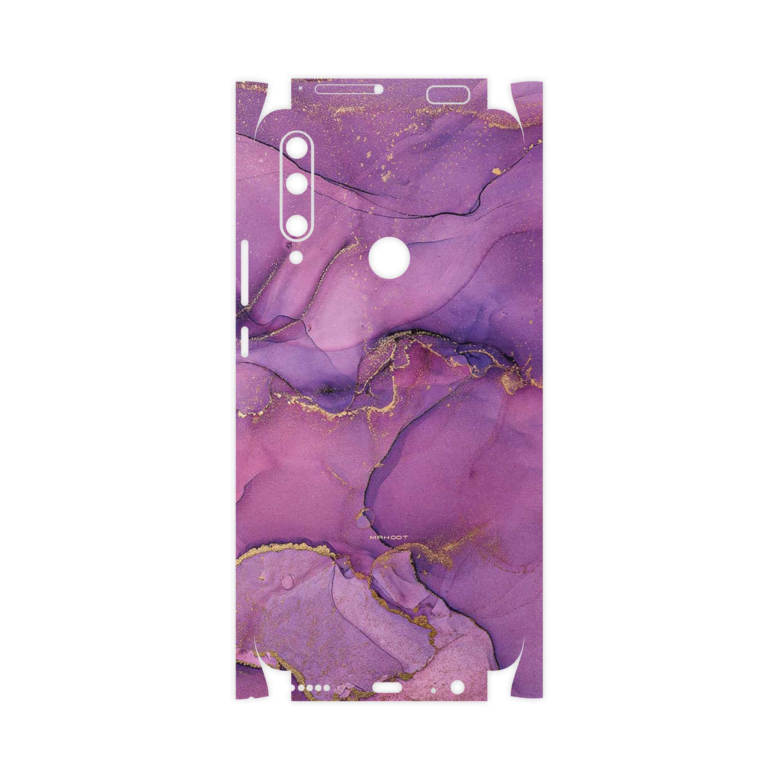 برچسب پوششی ماهوت مدل Purple Marble-FullSkin مناسب برای گوشی موبایل آنر 9X
