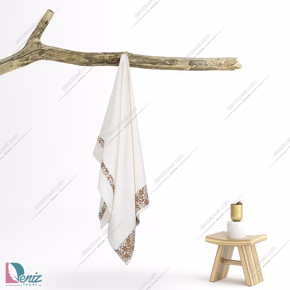حوله استخری طرح لاو رنگ شیری