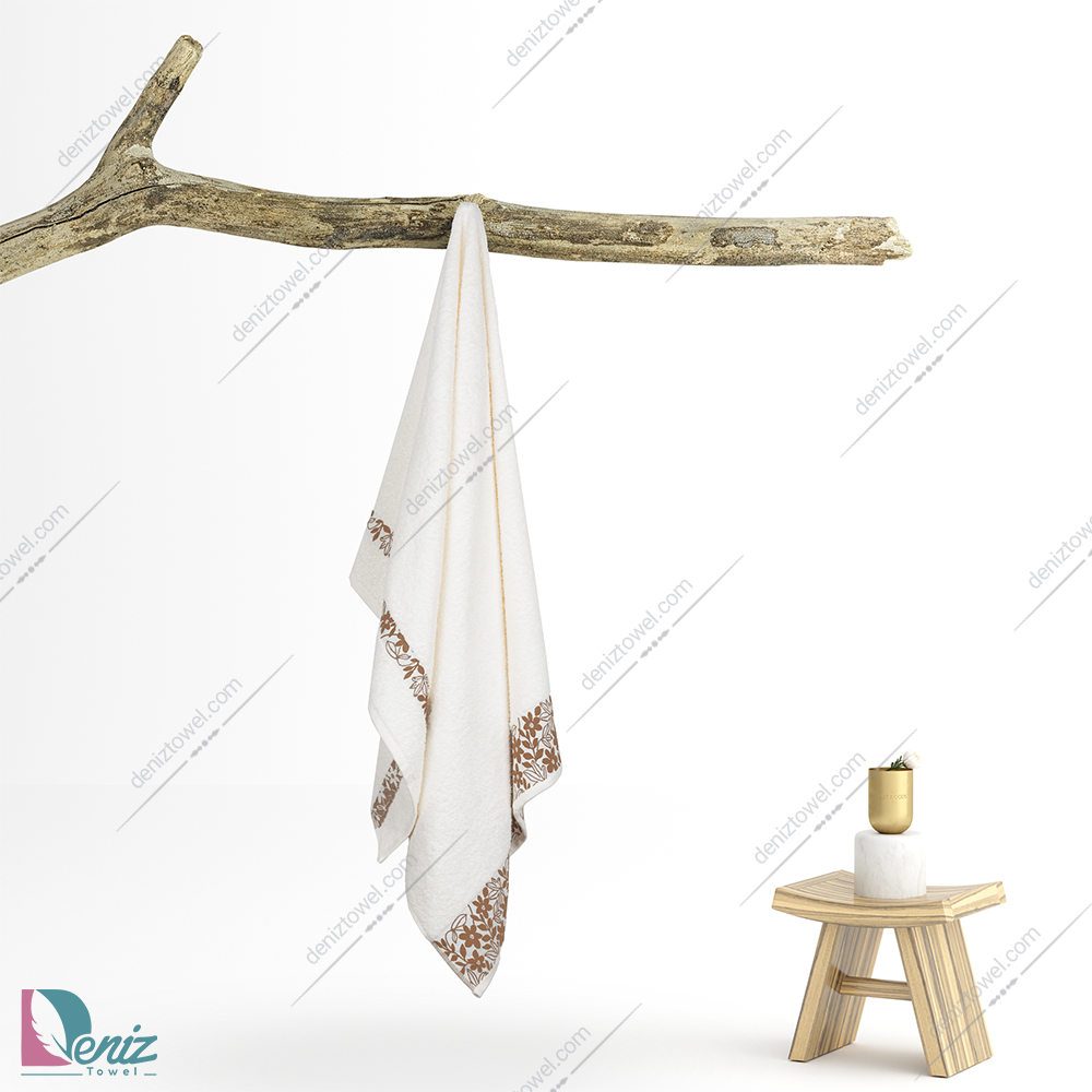 حوله استخری طرح لاو رنگ شیری
